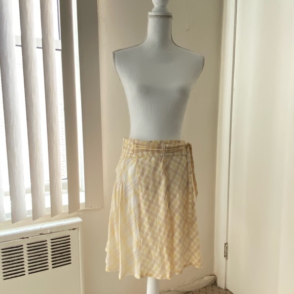 DEISEL wrap around belted breezy pattern skirt - Picture 4 of 6